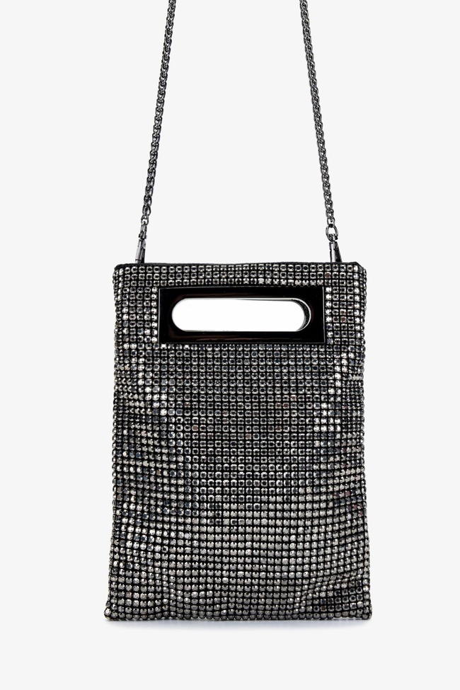  Valmenti Kadın Vegan Metalik Omuz Çanta