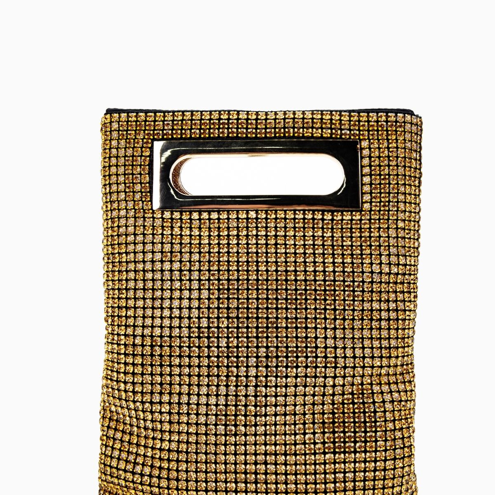 Valmenti Kadın Vegan Altın Omuz Çanta