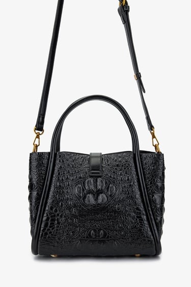  Valmenti Kadın Vegan Siyah Omuz Çanta