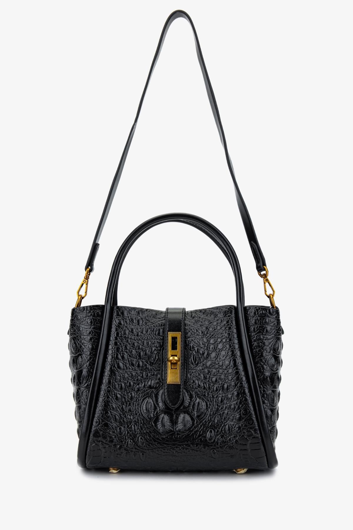  Valmenti Kadın Vegan Siyah Omuz Çanta