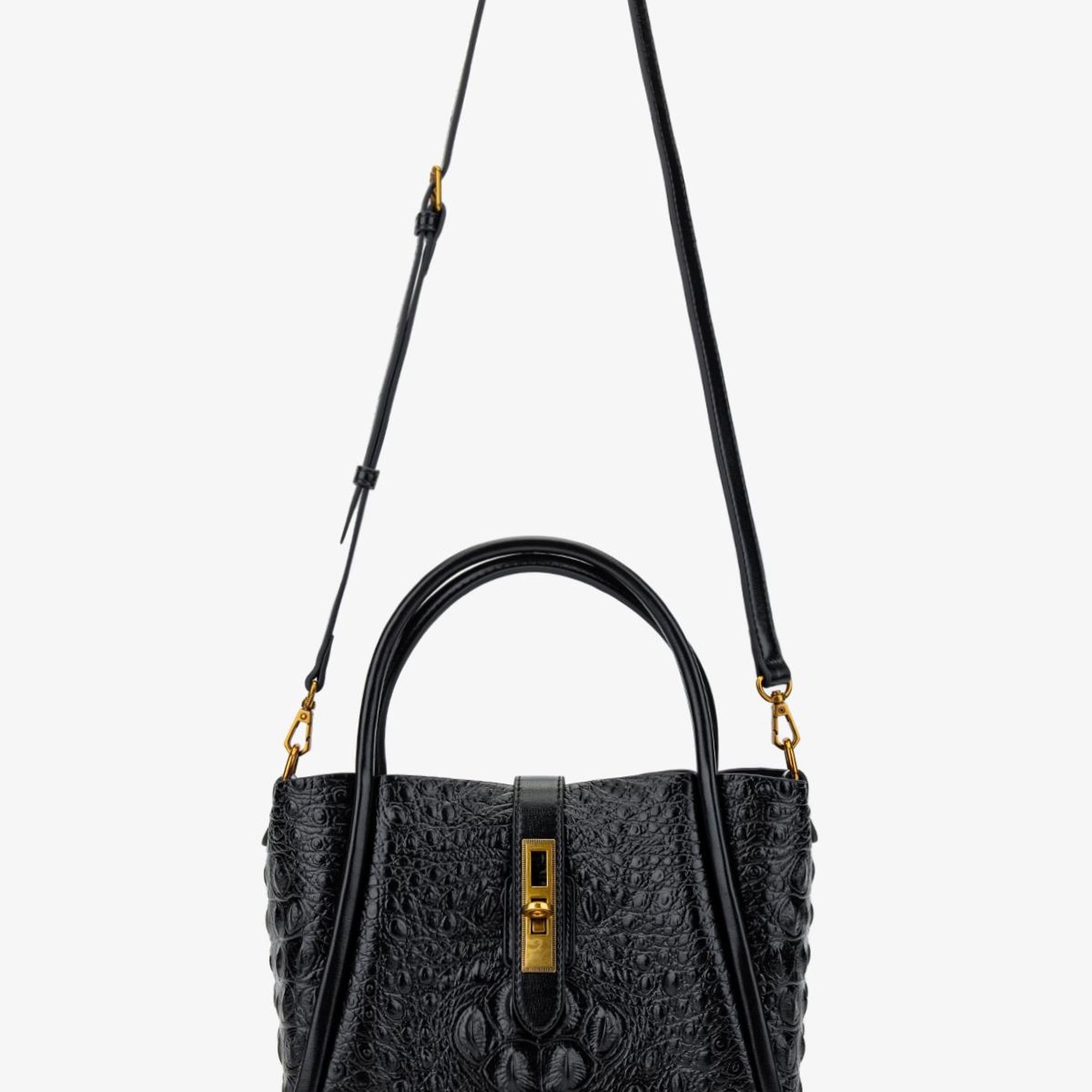 Valmenti Kadın Vegan Siyah Omuz Çanta