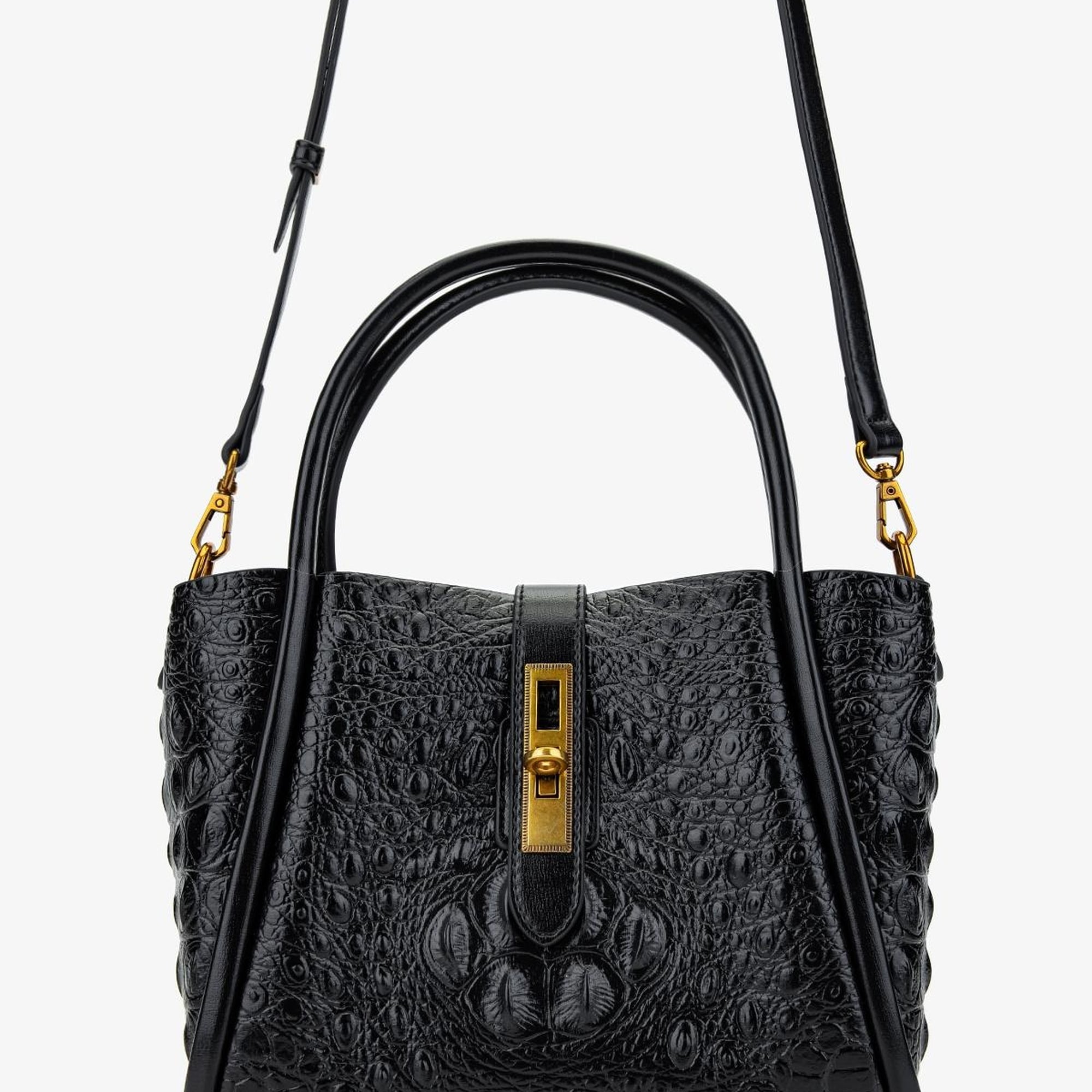 Valmenti Kadın Vegan Siyah Omuz Çanta