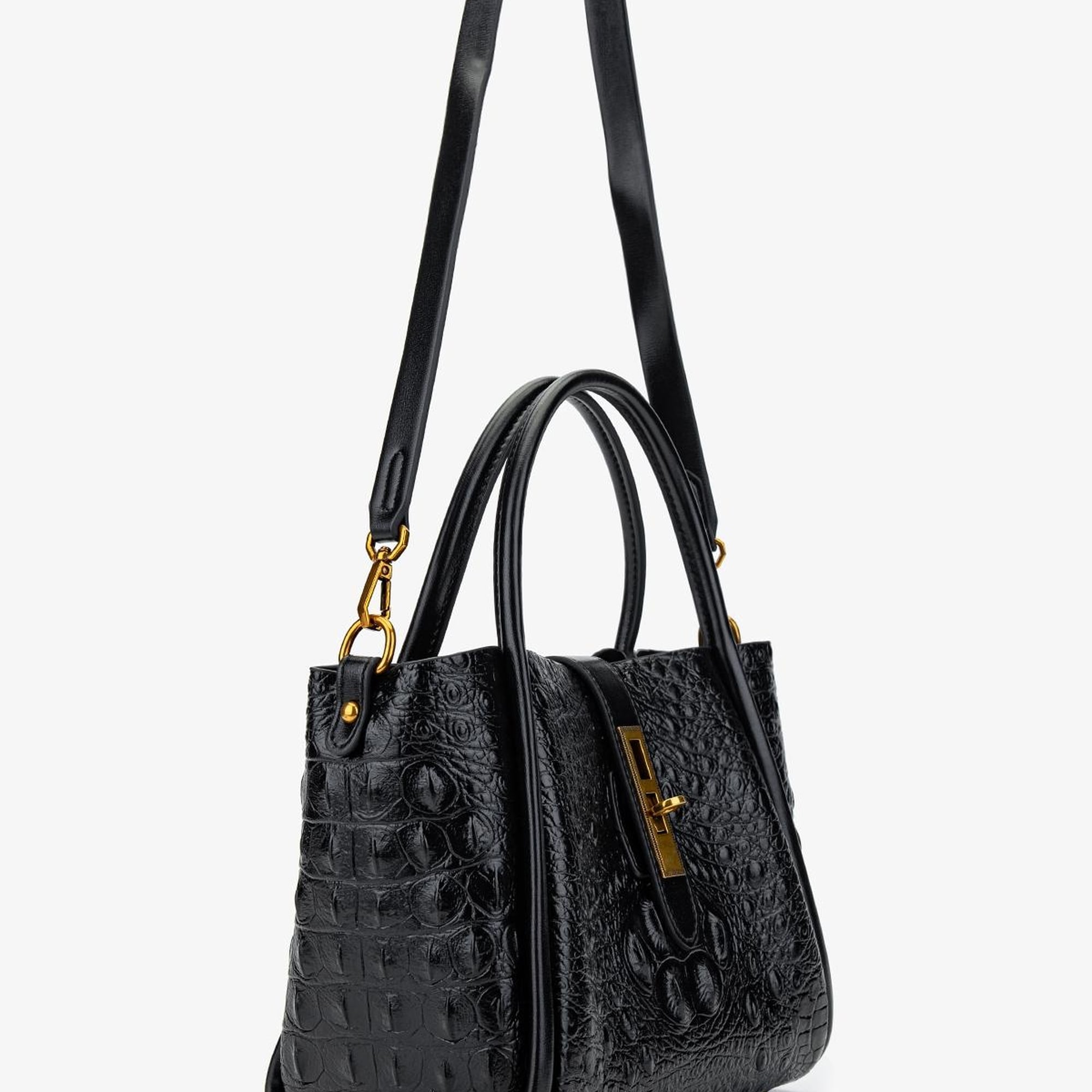 Valmenti Kadın Vegan Siyah Omuz Çanta