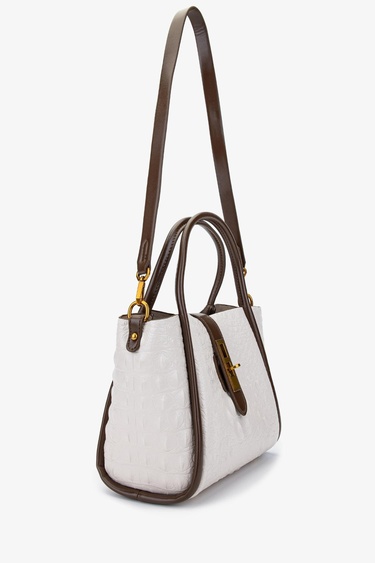  Valmenti Kadın Vegan Bej Omuz Çanta