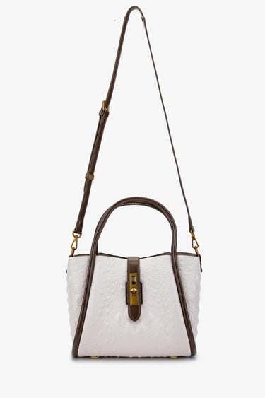  Valmenti Kadın Vegan Bej Omuz Çanta