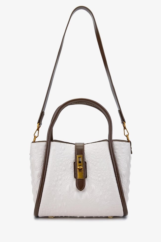  Valmenti Kadın Vegan Bej Omuz Çanta