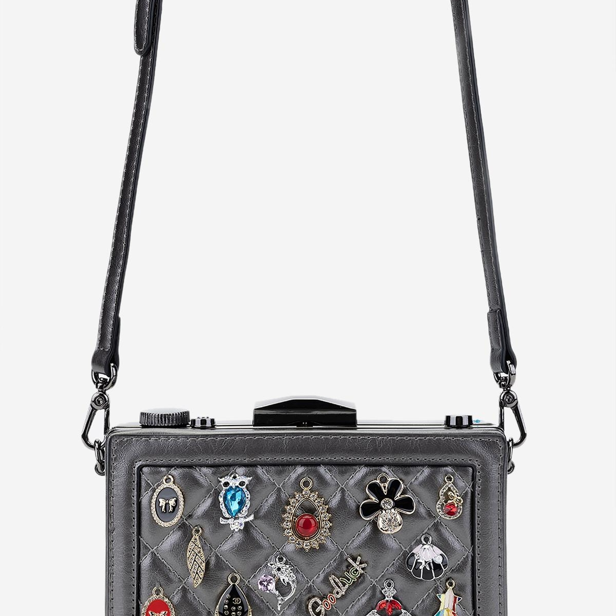 Valmenti Kadın Vegan Metalik Omuz Çanta