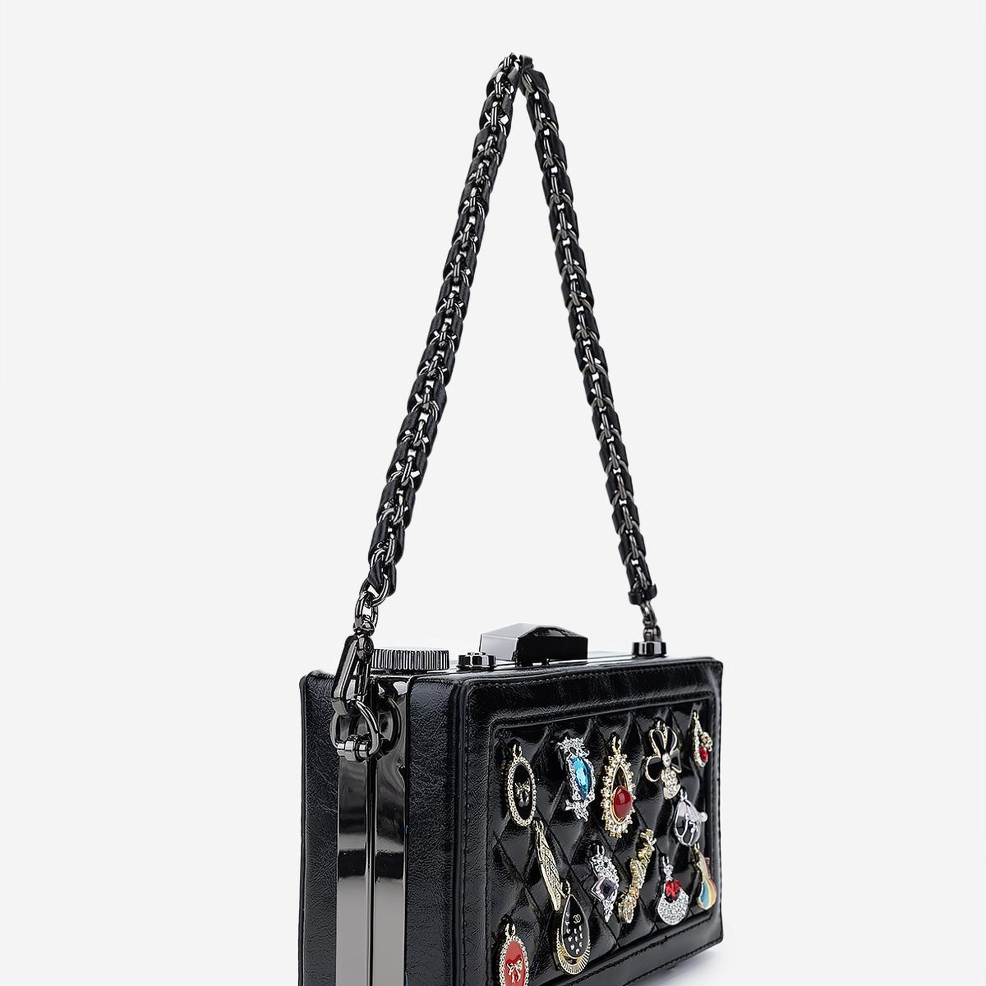 Valmenti Kadın Vegan Siyah Omuz Çanta