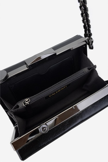  Valmenti Kadın Vegan Siyah Omuz Çanta