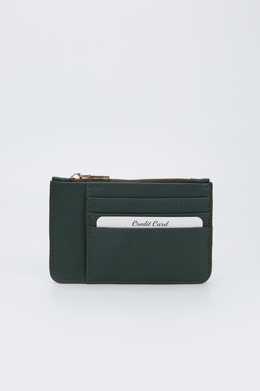  Valmenti Kadın Haki Hakiki Deri GÜNLÜK Cuzdan,Kartlık,Anahtarlık