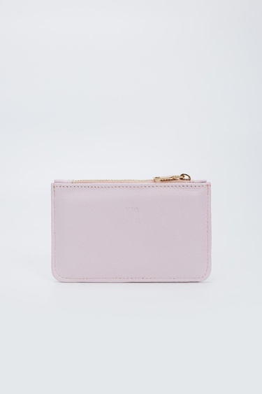  Valmenti Kadın Lila Hakiki Deri GÜNLÜK Cuzdan,Kartlık,Anahtarlık