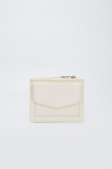  Valmenti Kadın Krem Hakiki Deri GÜNLÜK Cuzdan,Kartlık,Anahtarlık