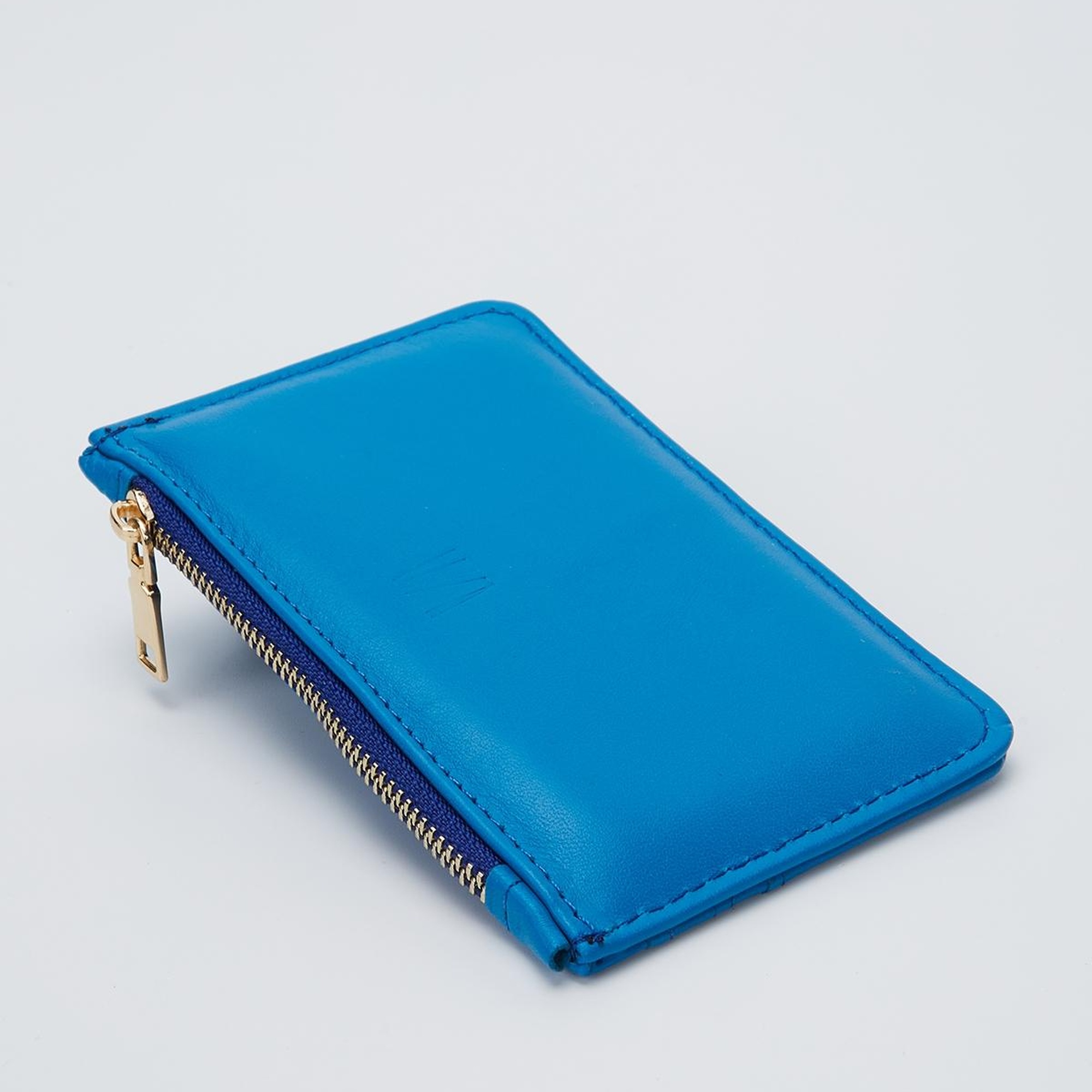 Valmenti Kadın Mavi Hakiki Deri GÜNLÜK Cuzdan,Kartlık,Anahtarlık