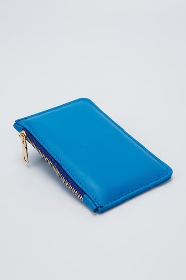  Valmenti Kadın Mavi Hakiki Deri GÜNLÜK Cuzdan,Kartlık,Anahtarlık