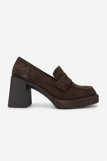  Valmenti Kadın Hakiki Deri Kahverengi Süet Makosen Ayakkabı