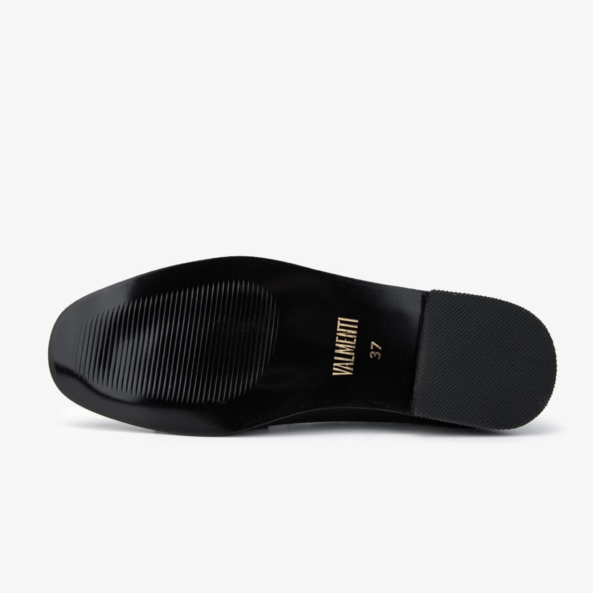 Valmenti Kadın Siyah Deri Loafer Ayakkabı