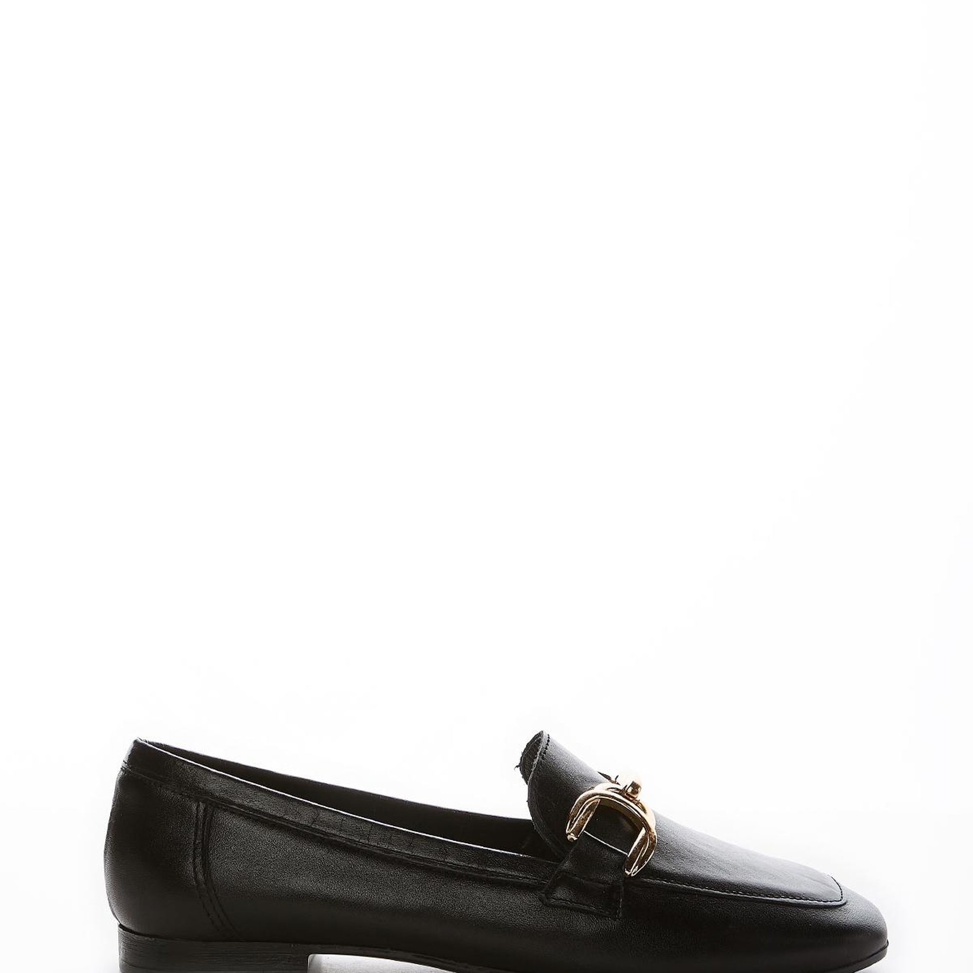 Valmenti Agathe Kadın Siyah Hakiki Deri Loafer Ayakkabı