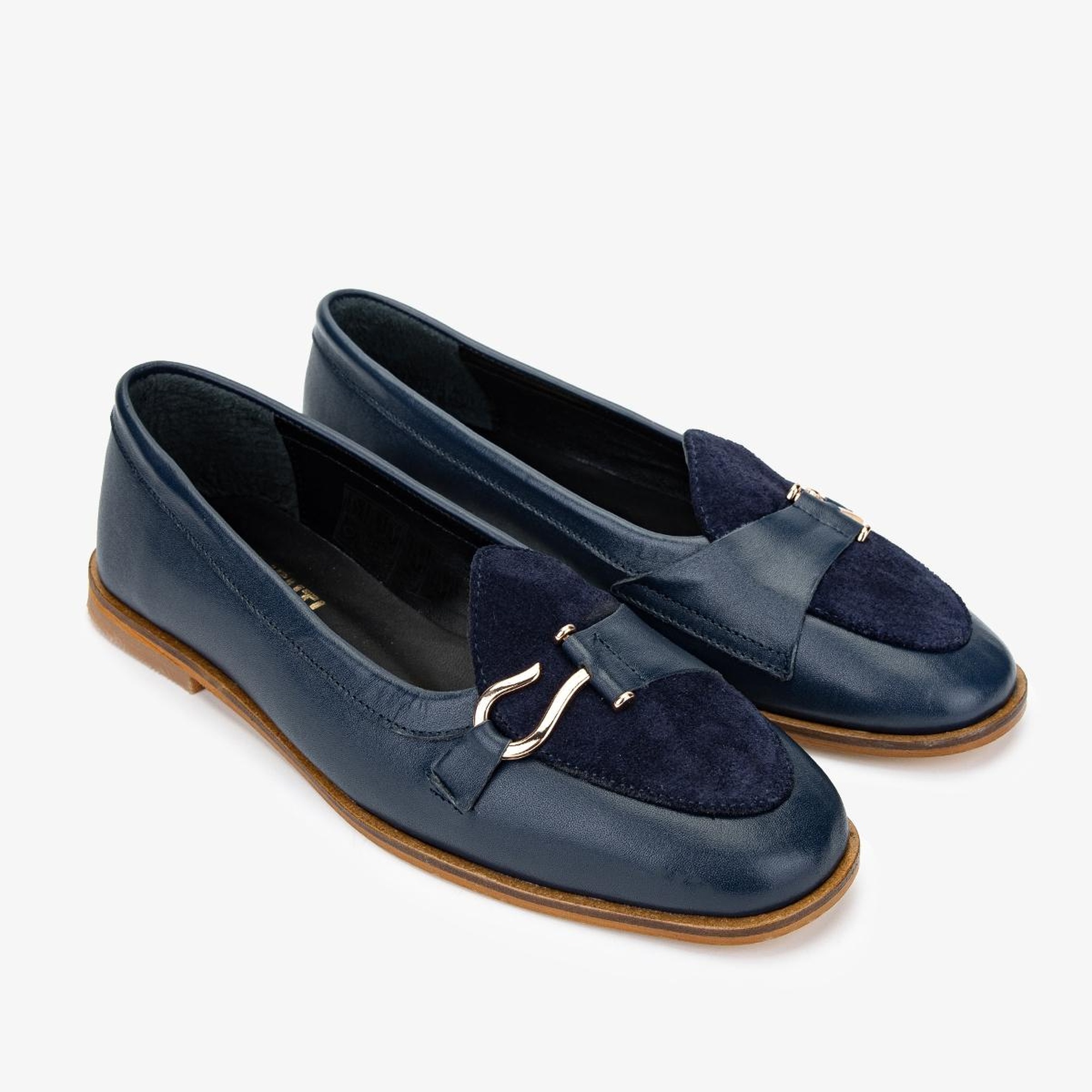 Valmenti Kadın Lacivert Loafer Ayakkabı