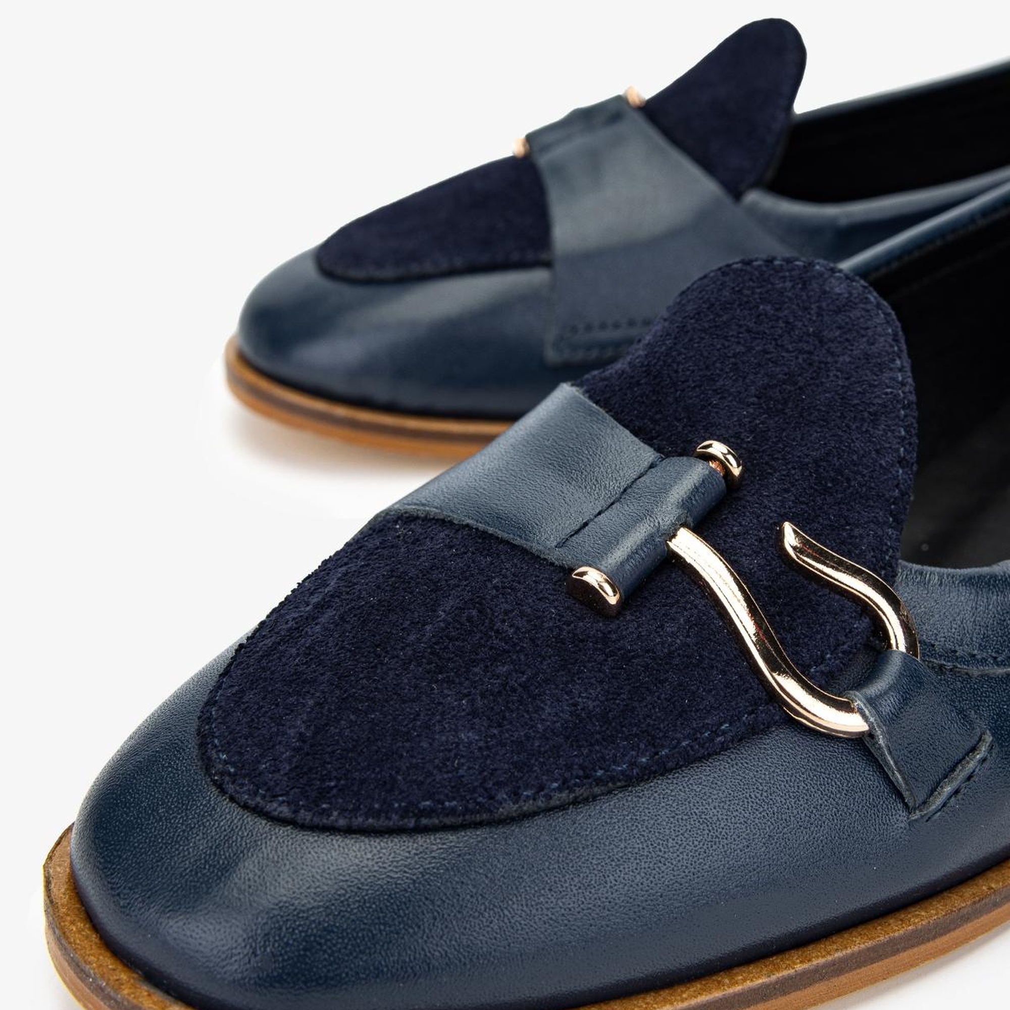 Valmenti Kadın Lacivert Loafer Ayakkabı