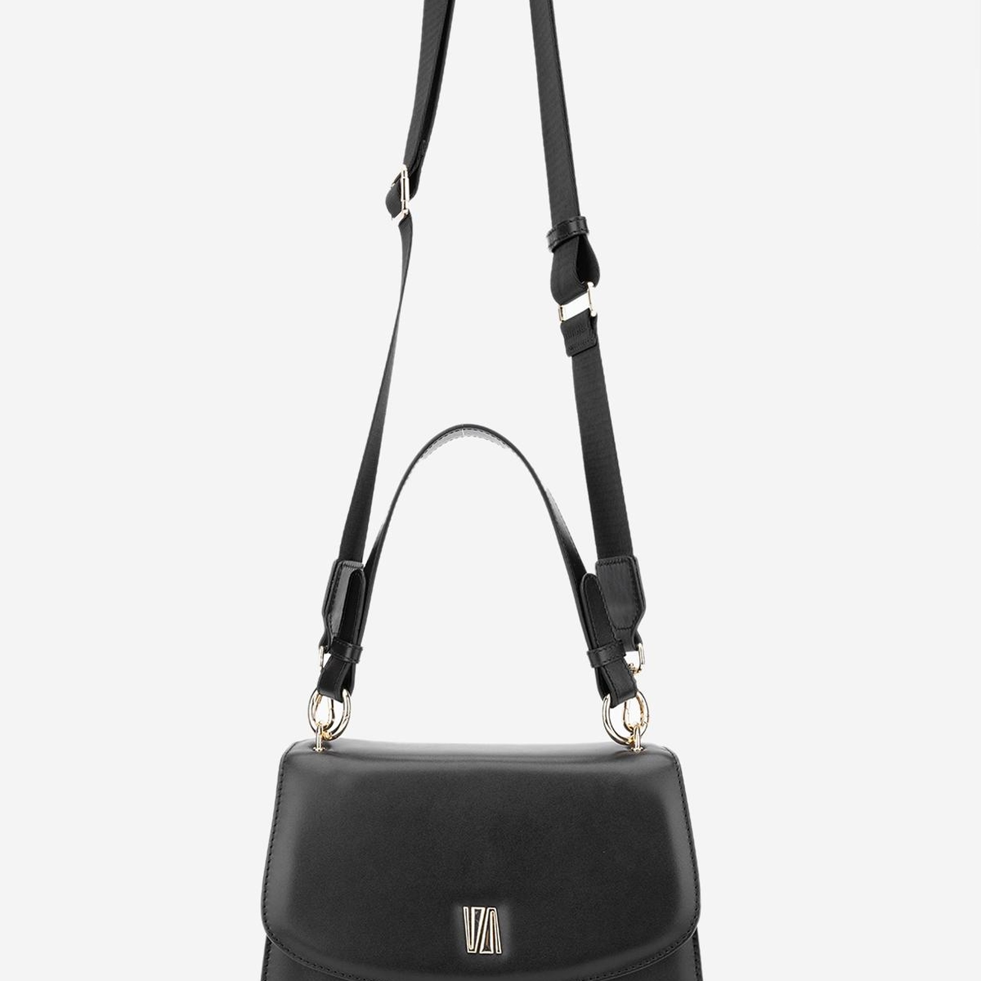 Valmenti Rizy Kadın Siyah Hakiki Deri Omuz Çanta