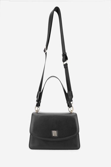  Valmenti Rizy Kadın Siyah Hakiki Deri Omuz Çanta