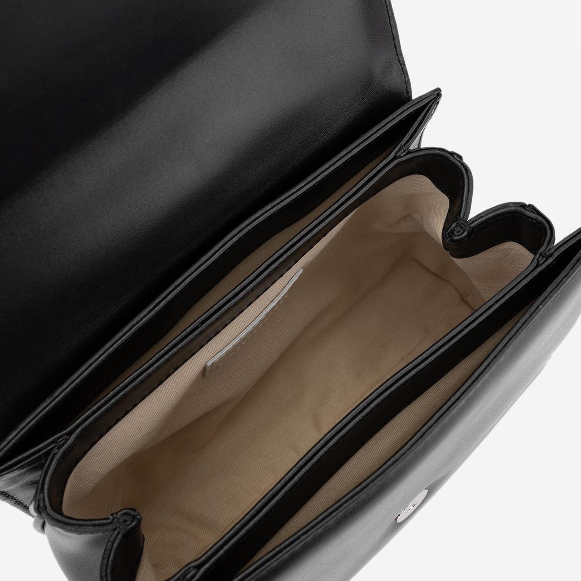 Valmenti Rizy Kadın Siyah Hakiki Deri Omuz Çanta