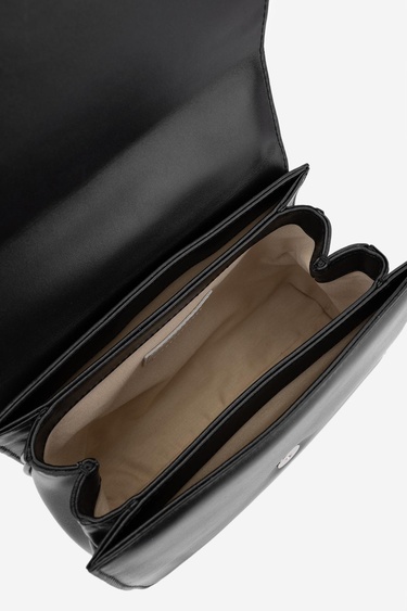  Valmenti Rizy Kadın Siyah Hakiki Deri Omuz Çanta