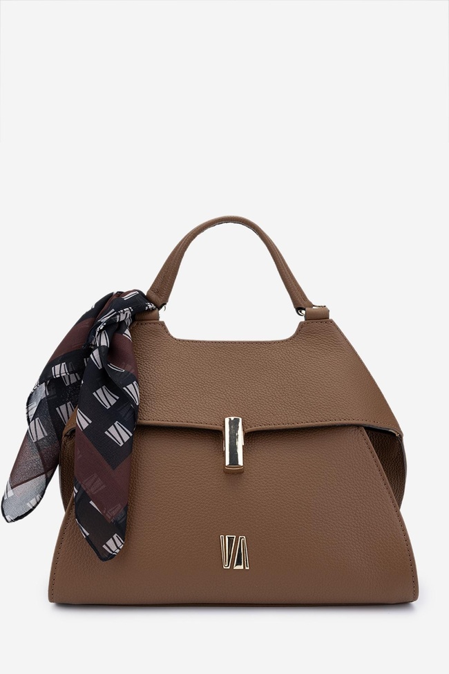 Valmenti Azra Kadın Taba Hakiki Deri Kol Çantası