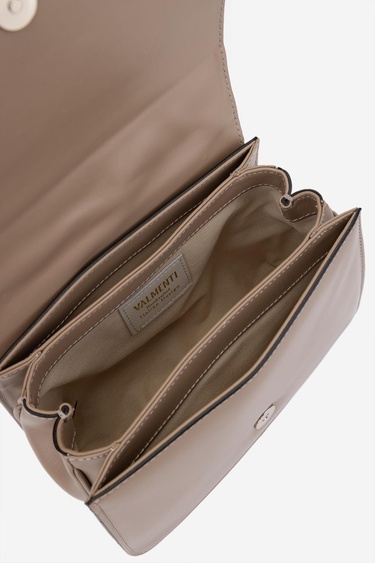  Valmenti Rizy Kadın Kum Hakiki Deri Omuz Çanta