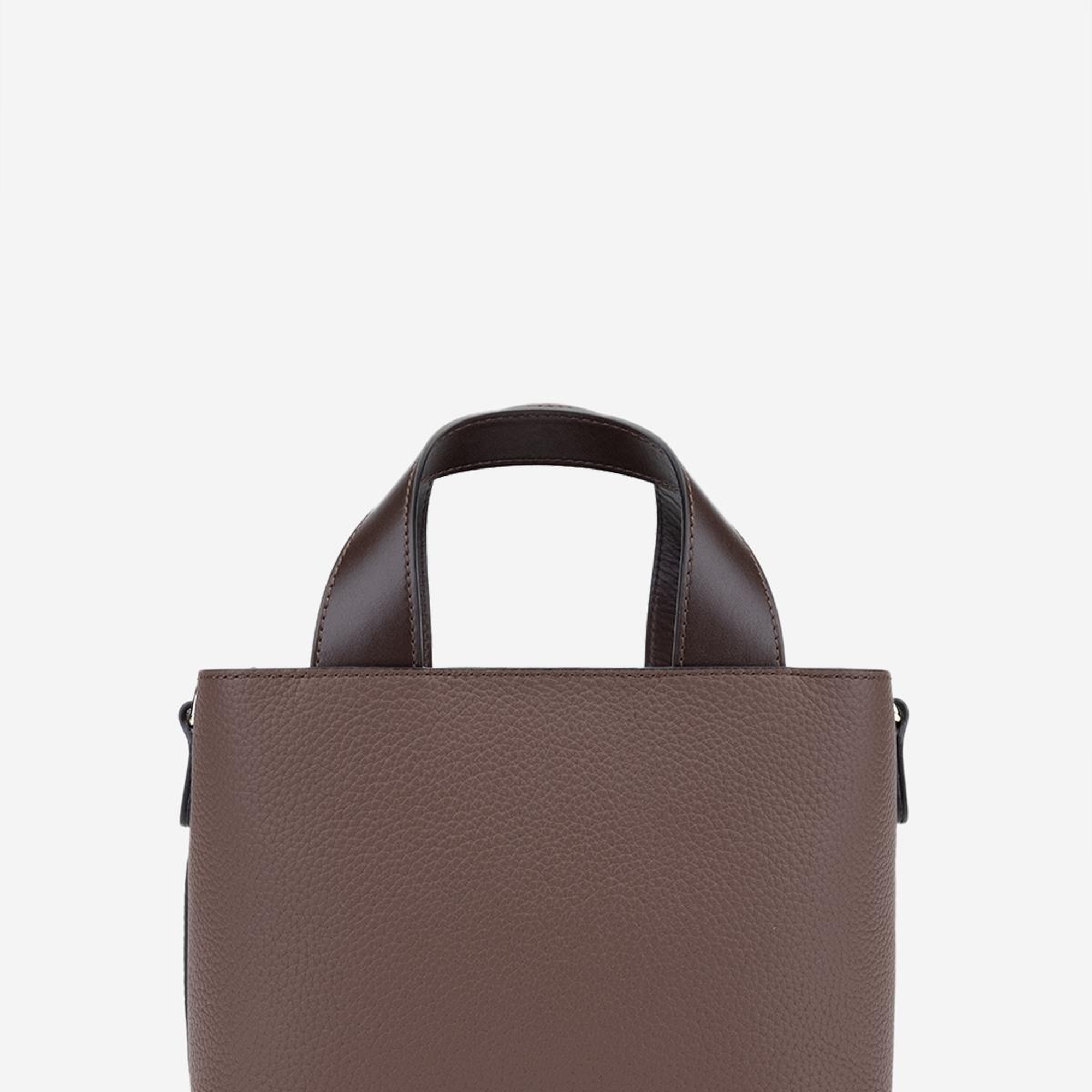 Valmenti Zumba Kadın Kahverengi Hakiki Deri El Çantası