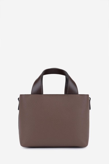  Valmenti Zumba Kadın Kahverengi Hakiki Deri El Çantası