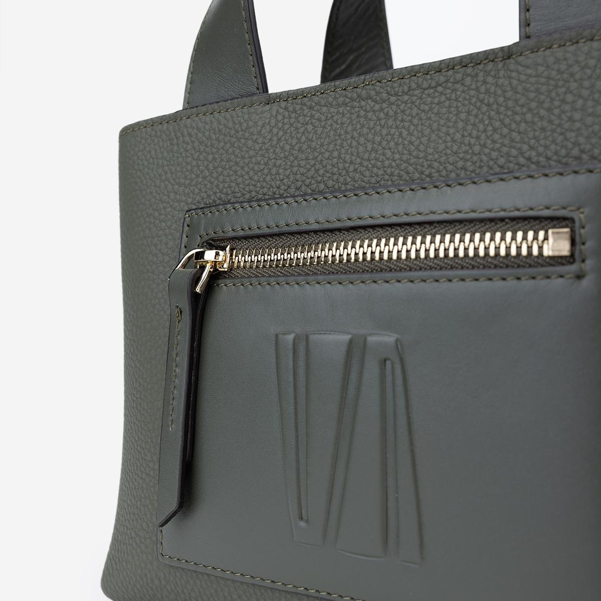 Valmenti Zumba Kadın Yeşil Hakiki Deri El Çantası