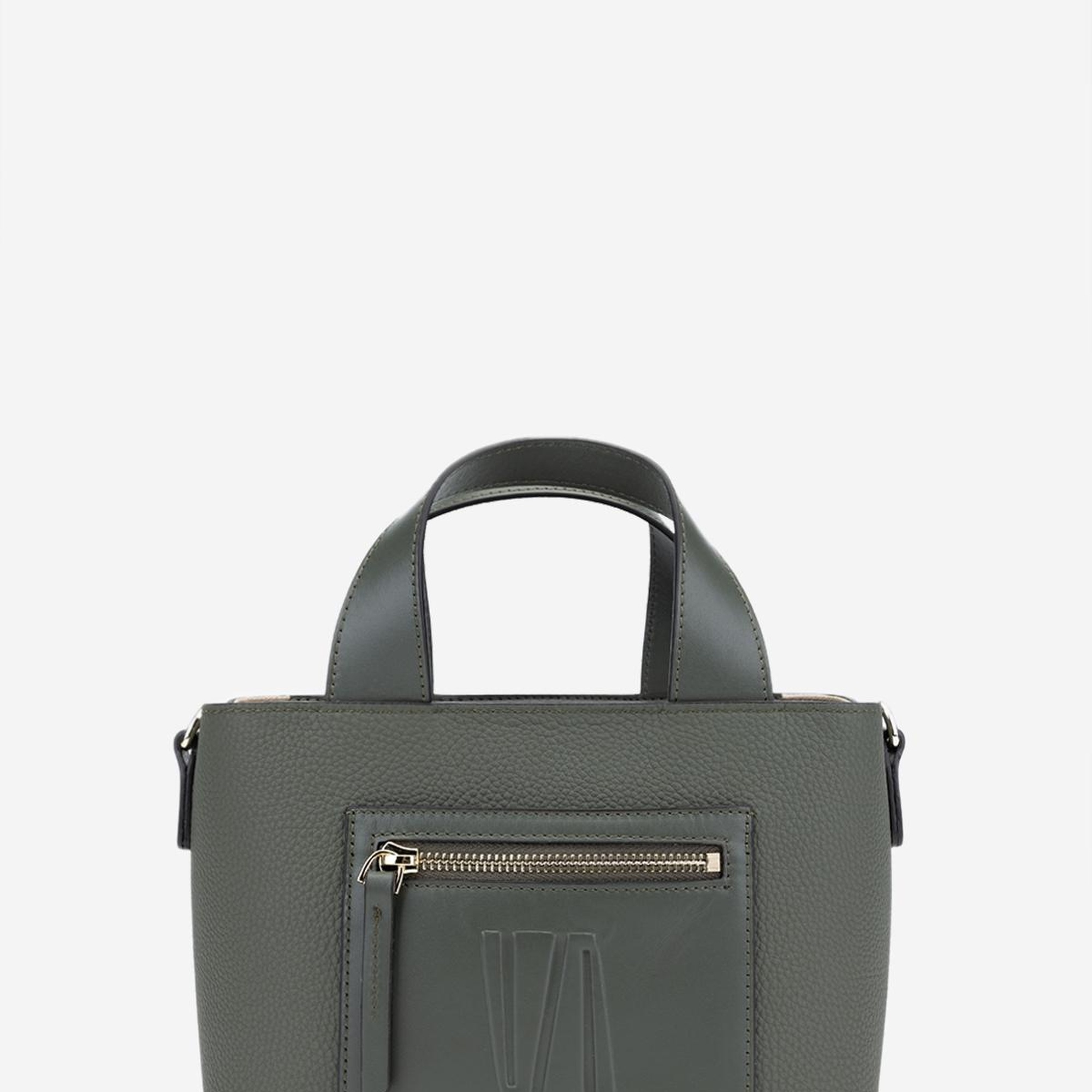 Valmenti Zumba Kadın Yeşil Hakiki Deri El Çantası