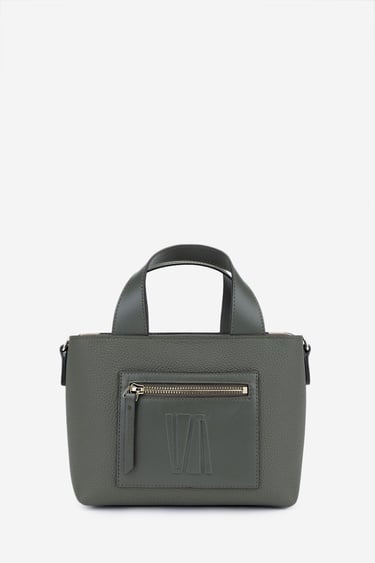  Valmenti Zumba Kadın Yeşil Hakiki Deri El Çantası