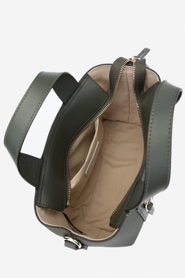  Valmenti Zumba Kadın Yeşil Hakiki Deri El Çantası