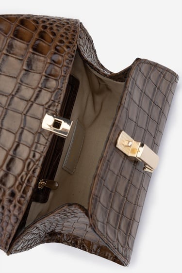  Valmenti Samsa Kadın Kahverengi Hakiki Deri Omuz Çanta