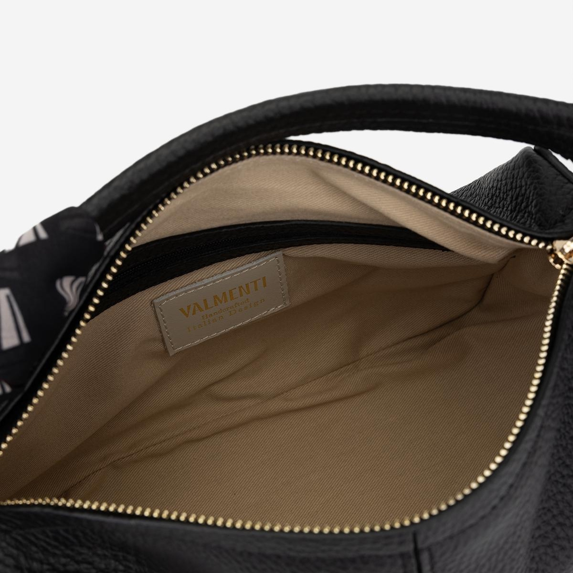 Valmenti Termo Kadın Siyah Floter Hakiki Deri Omuz Çanta