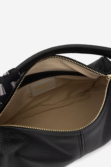  Valmenti Termo Kadın Siyah Floter Hakiki Deri Omuz Çanta