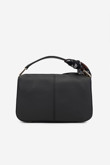  Valmenti Termo Kadın Siyah Floter Hakiki Deri Omuz Çanta