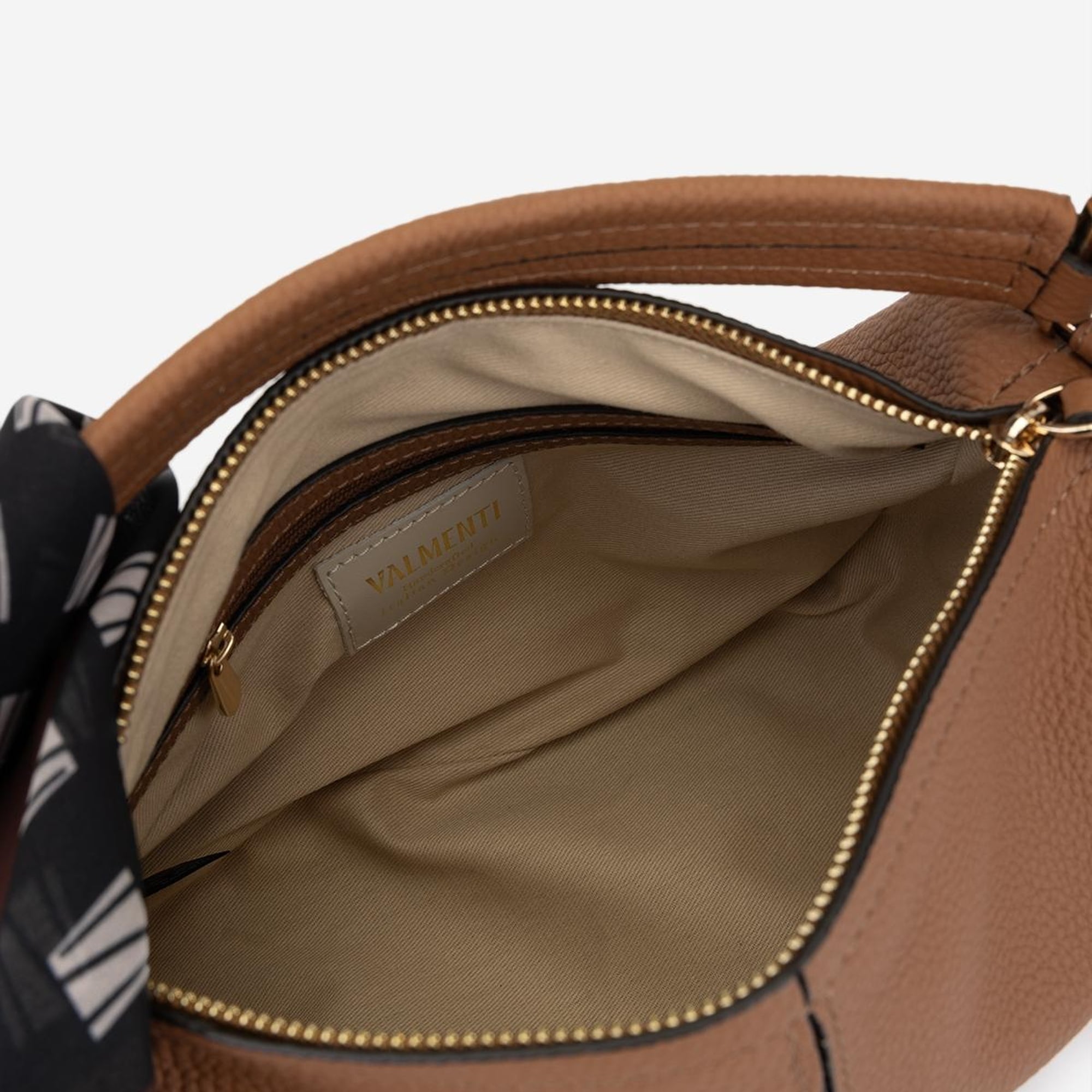 Valmenti Termo Kadın Taba Hakiki Deri Omuz Çanta