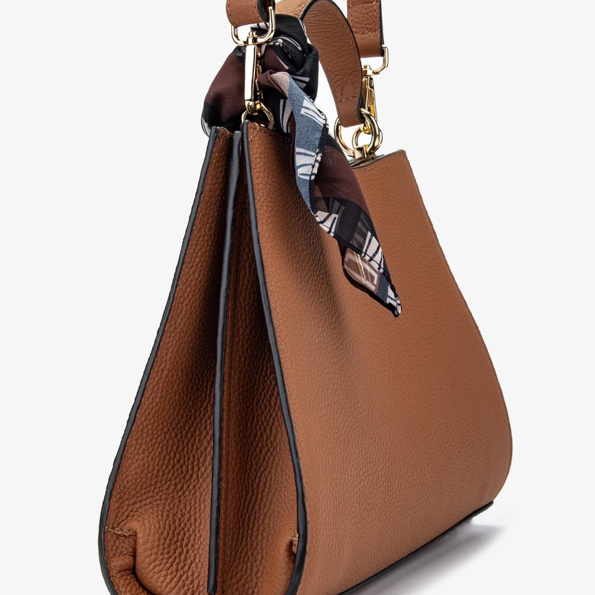 Valmenti Square Kadın Taba Hakiki Deri El Çantası