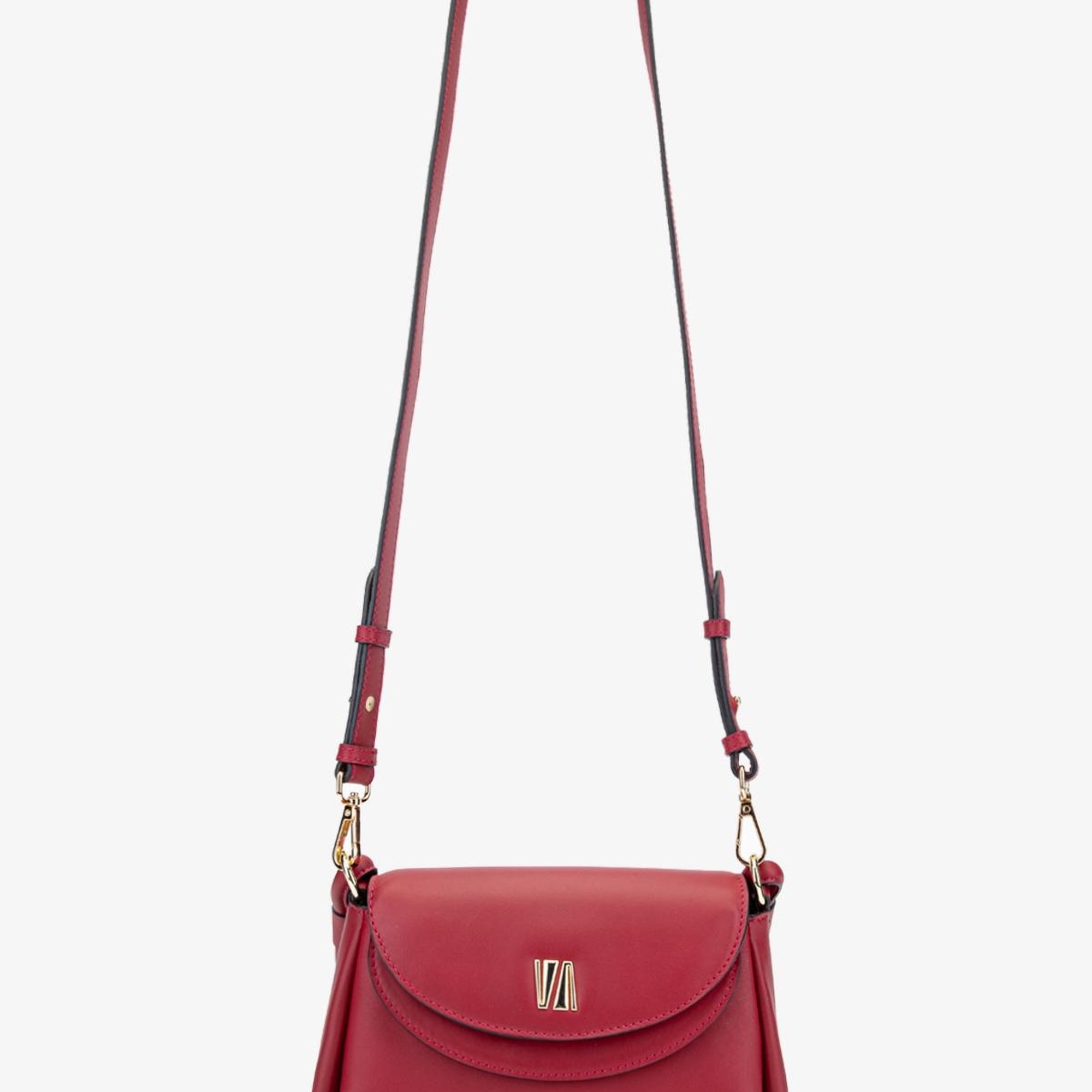 Valmenti Caly Kadın Kırmızı Hakiki Deri Omuz Çanta