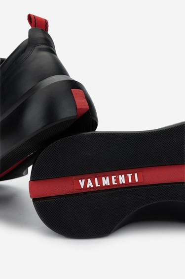  Valmenti Erkek Hakiki Deri Siyah Sneakers & Spor Ayakkabı