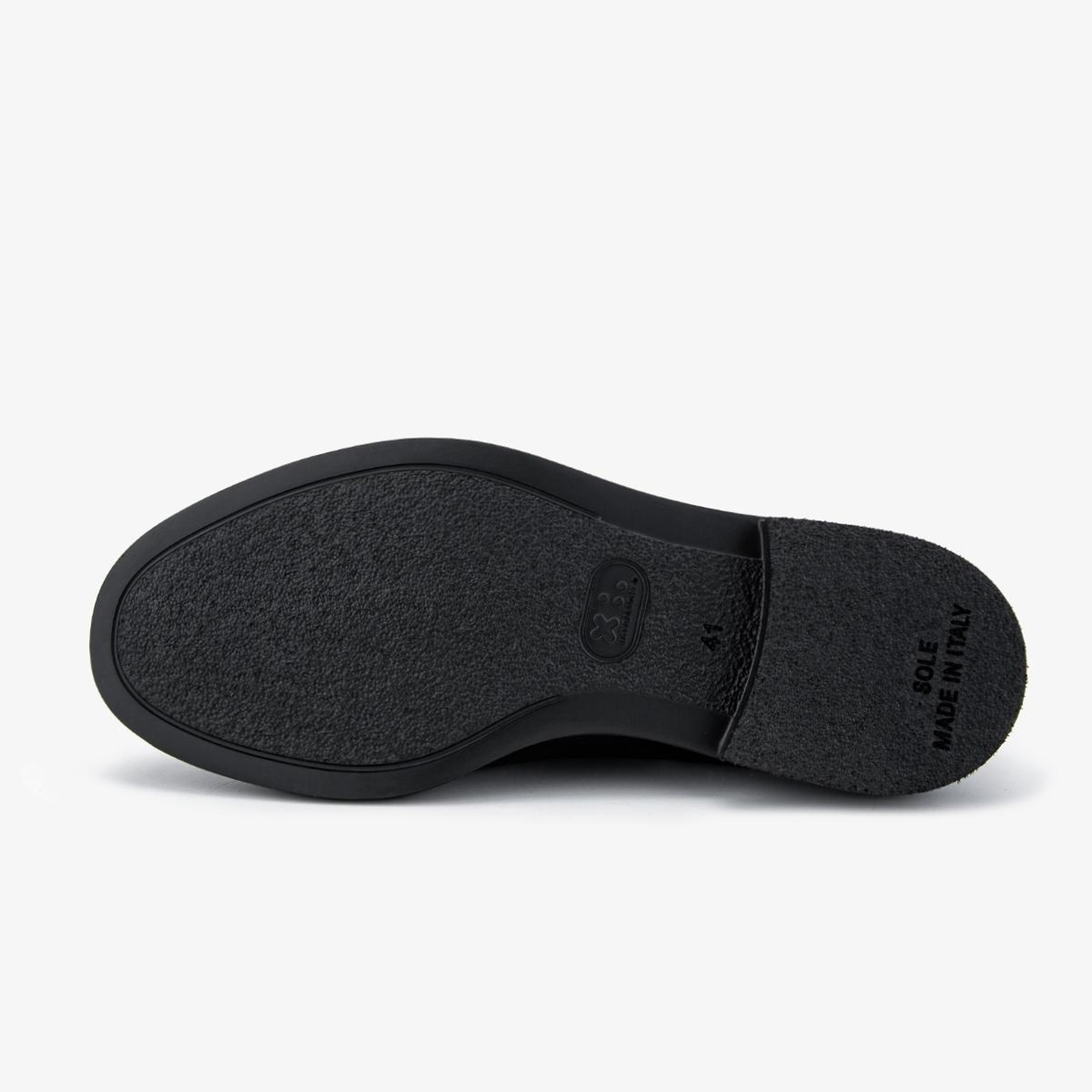 Valmenti Erkek Hakiki Deri Siyah Floter Klasik Ayakkabı