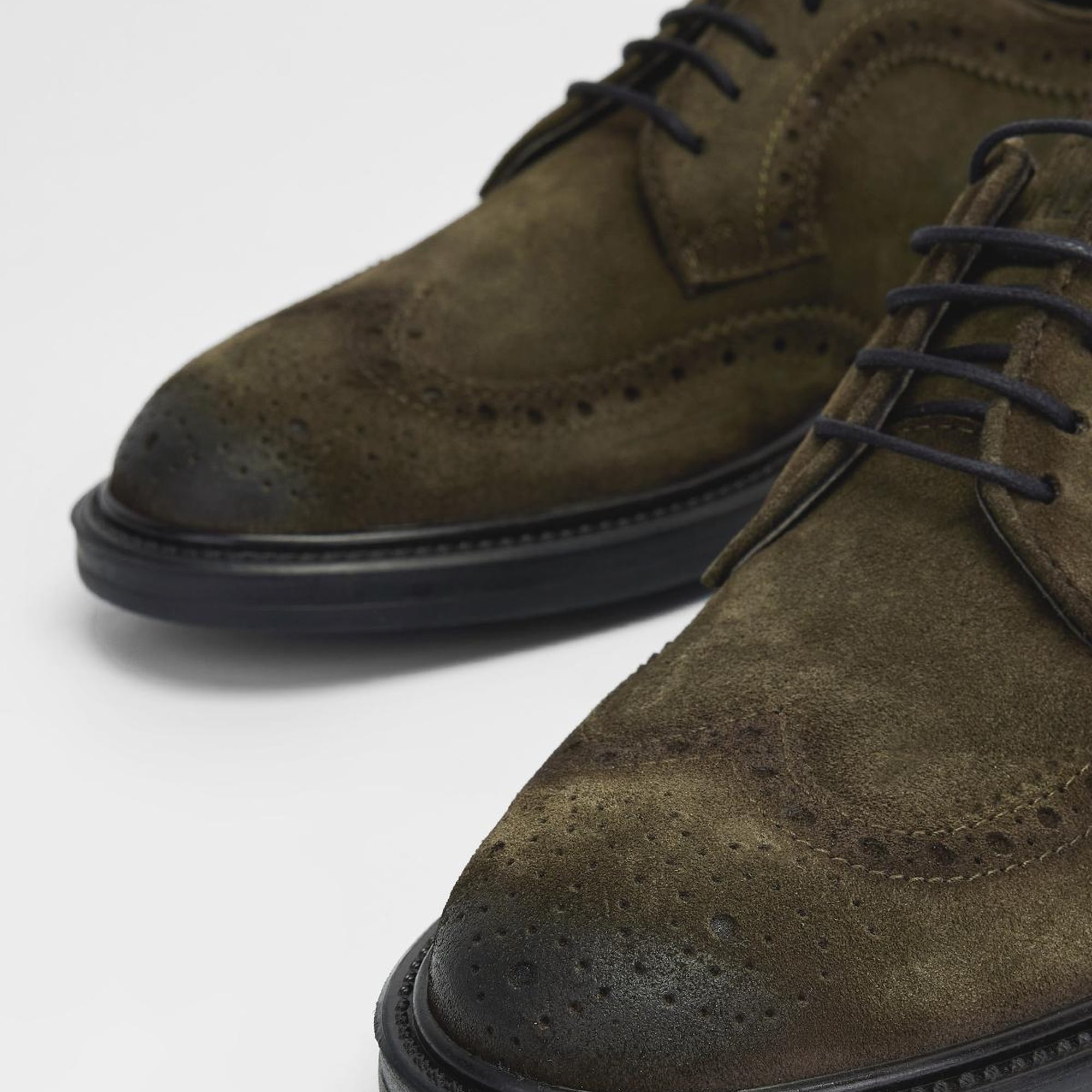 Valmenti Erkek Yeşil Süet Hakiki Deri Casual Ayakkabı