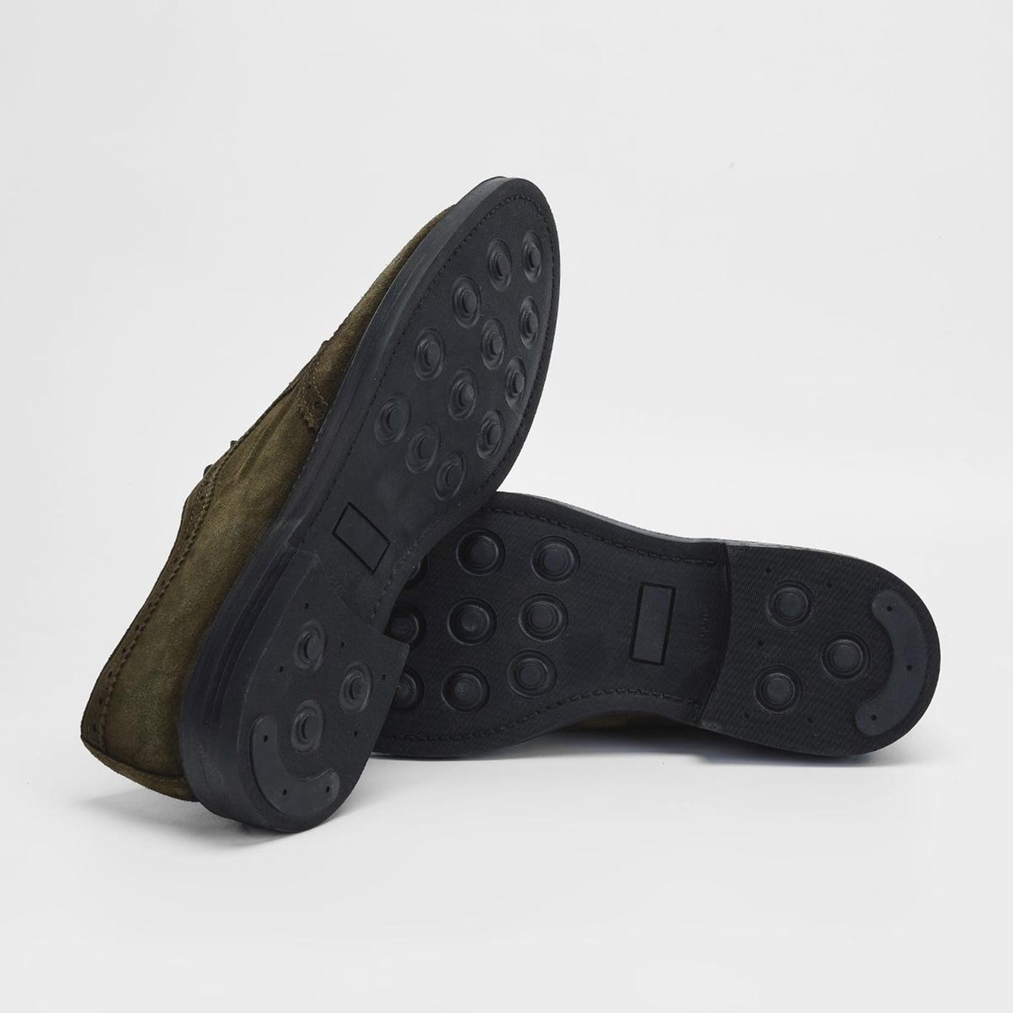 Valmenti Erkek Yeşil Süet Hakiki Deri Casual Ayakkabı