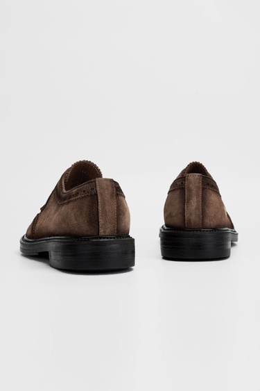  Valmenti Erkek Tarçın Süet Hakiki Deri Casual Ayakkabı