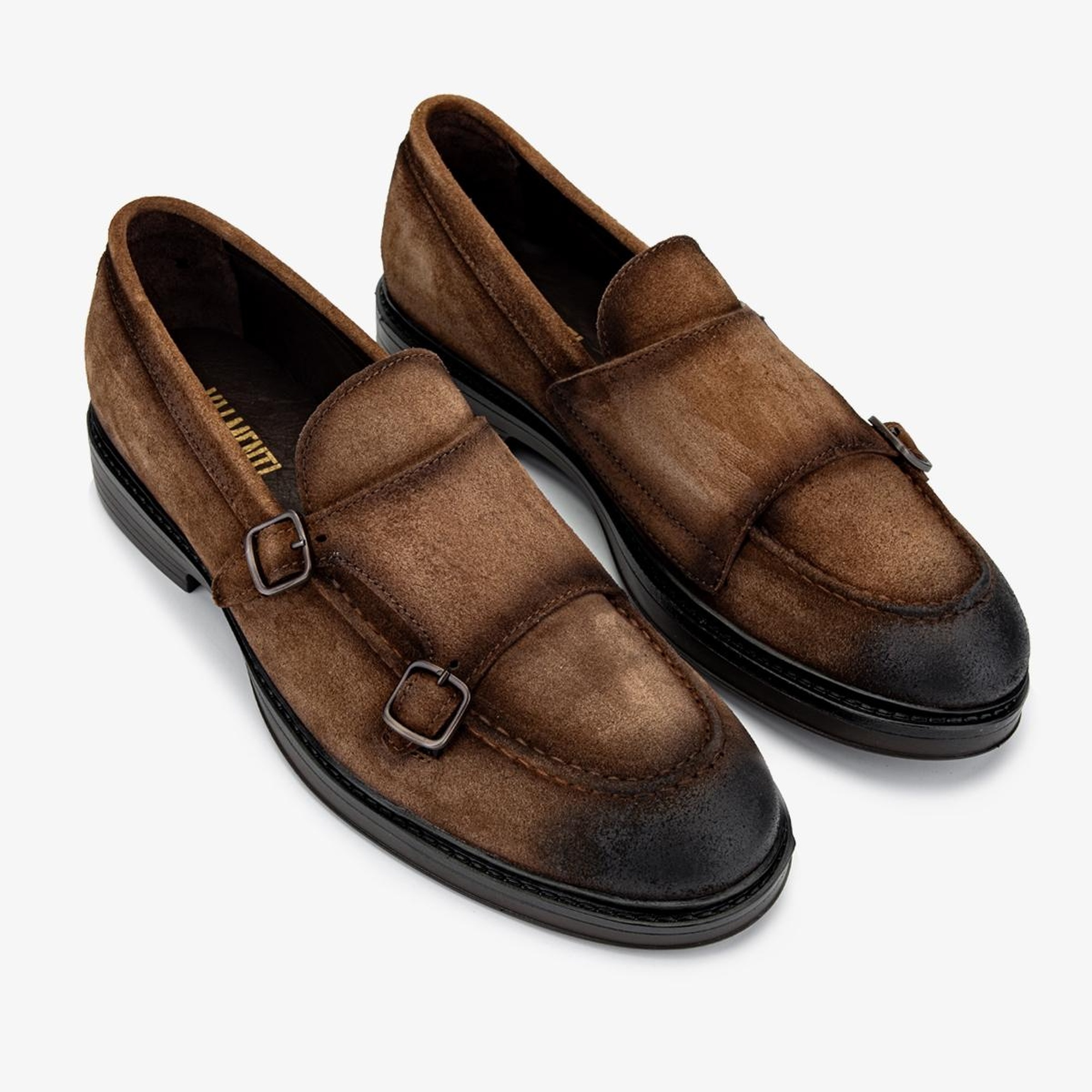 Valmenti Erkek Hakiki Deri Kahverengi Casual Ayakkabı