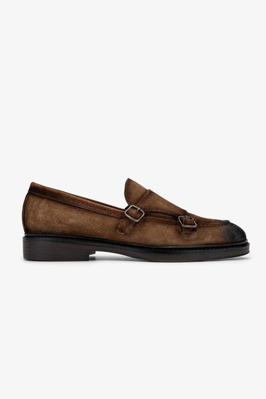  Valmenti Erkek Hakiki Deri Kahverengi Casual Ayakkabı