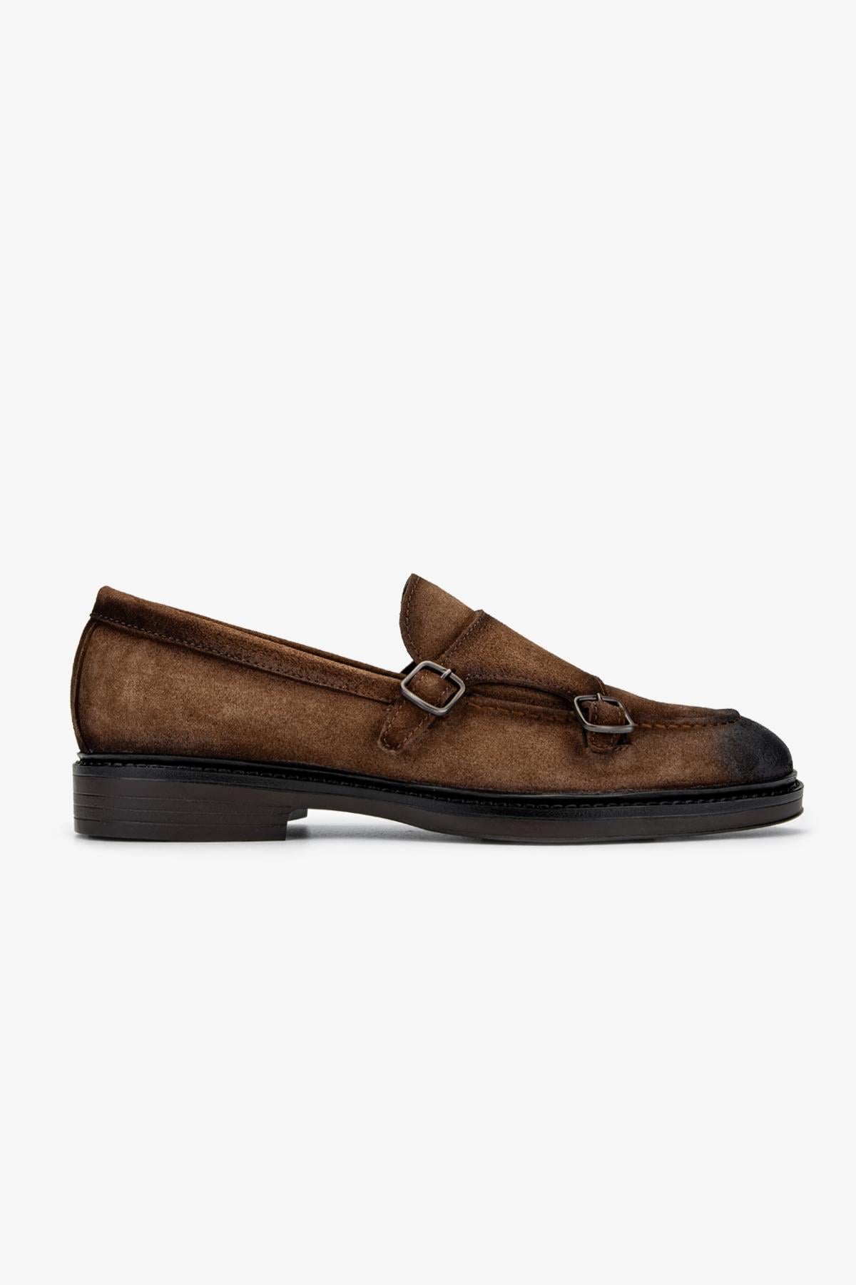  Valmenti Erkek Hakiki Deri Kahverengi Casual Ayakkabı